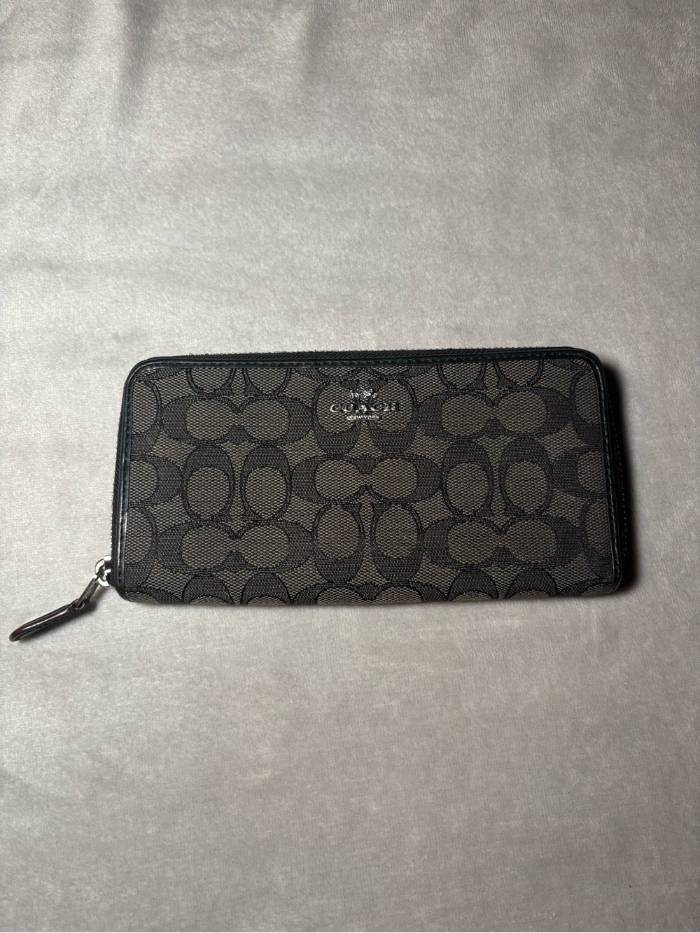 Coach Signature Canvas Wallet